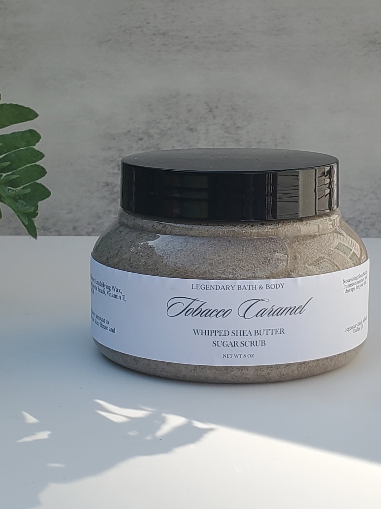 Tobacco Caramel Shea Sugar Scrub
