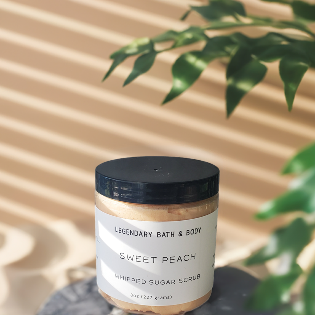 Sweet Peach Foaming Body Scrub