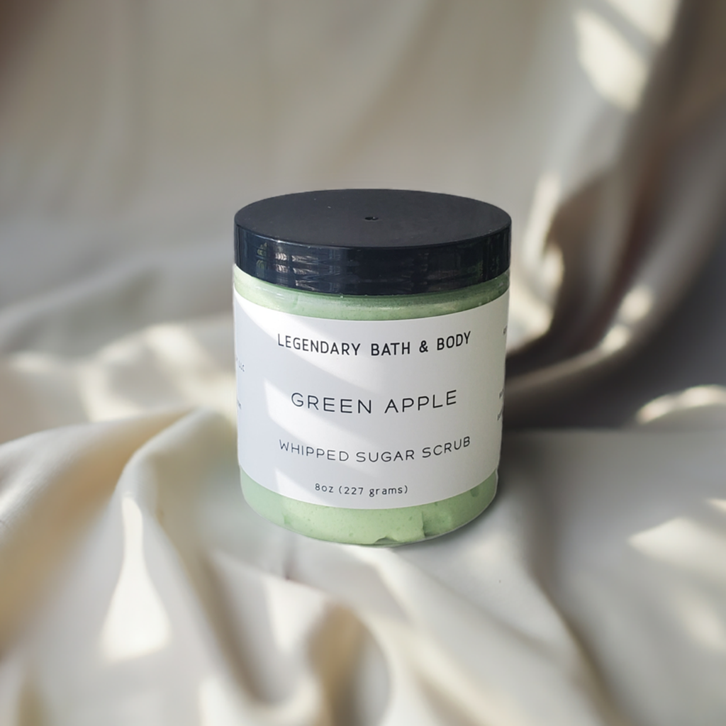 Green Apple Foaming Body Scrub