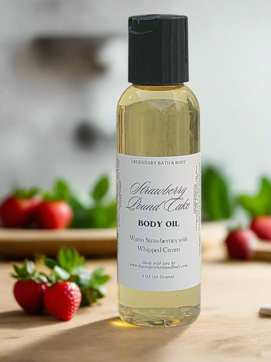 Strawberry Pound Cake Body Oil