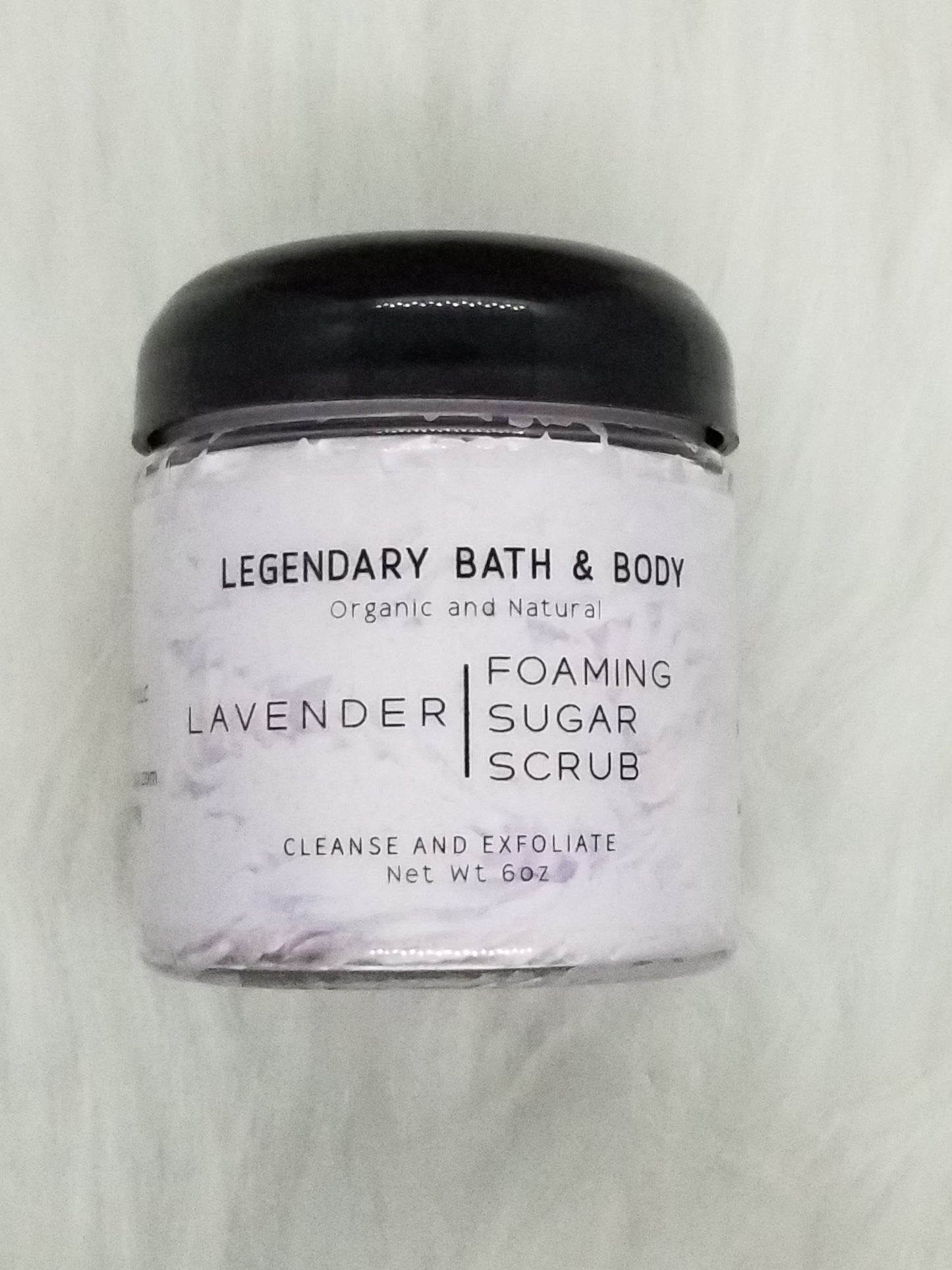 Lavender Foaming Sugar Scrub