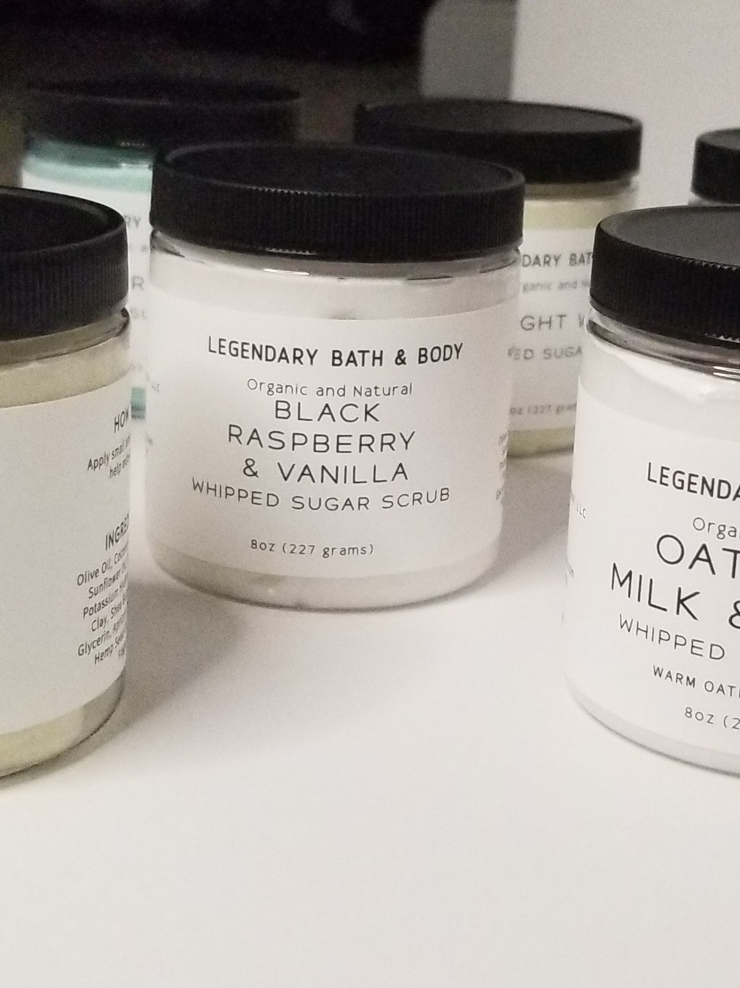 Black Raspberry Vanilla Foaming Body Scrub