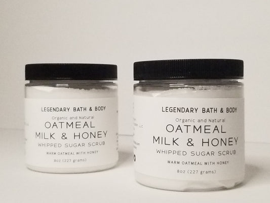 Oatmeal Milk & Honey Foaming Body Scrub