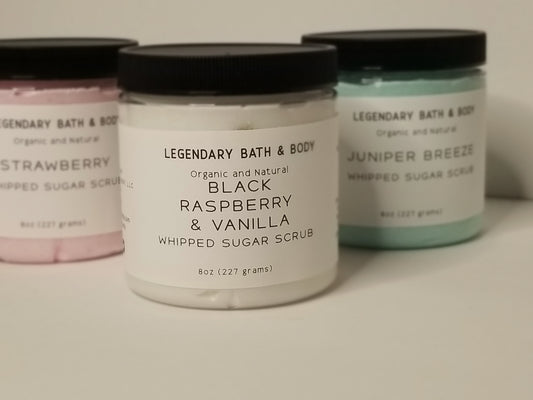 Black Raspberry Vanilla Foaming Body Scrub