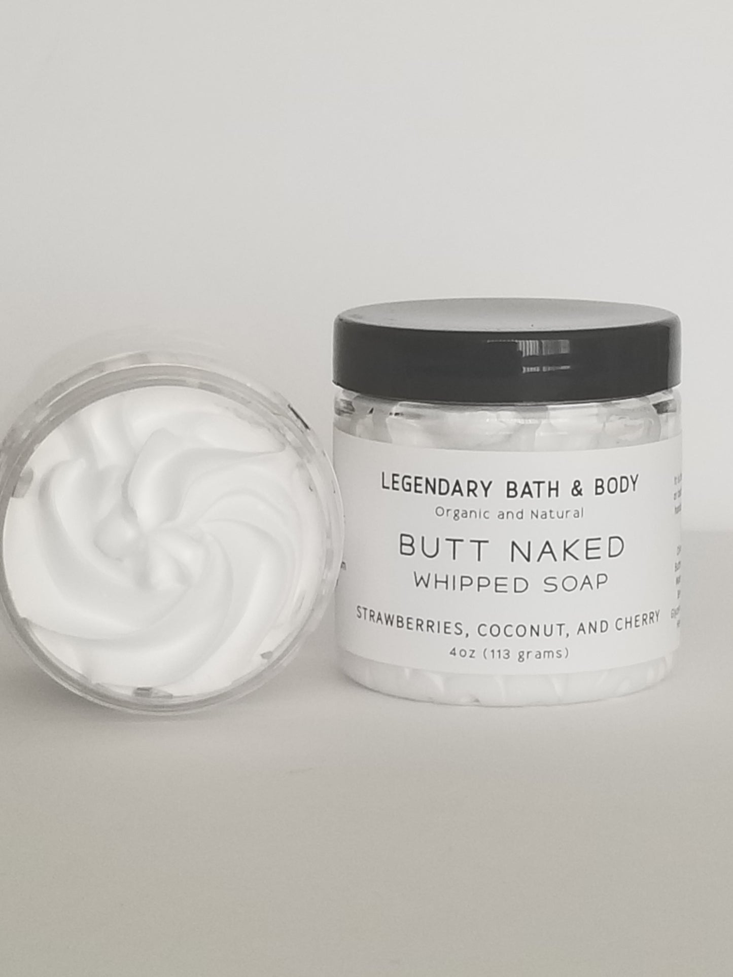 Butt Naked Whipped Soap
