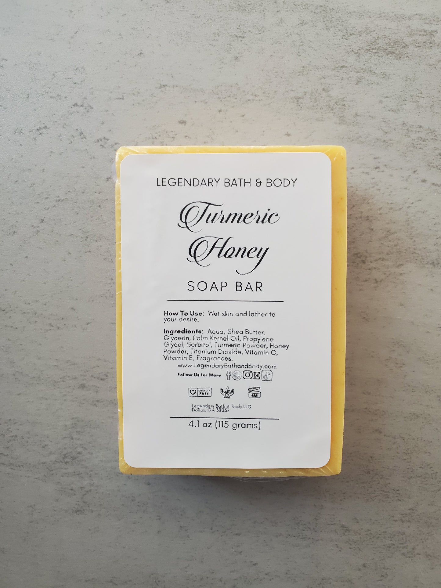 Turmeric & Honey Soap