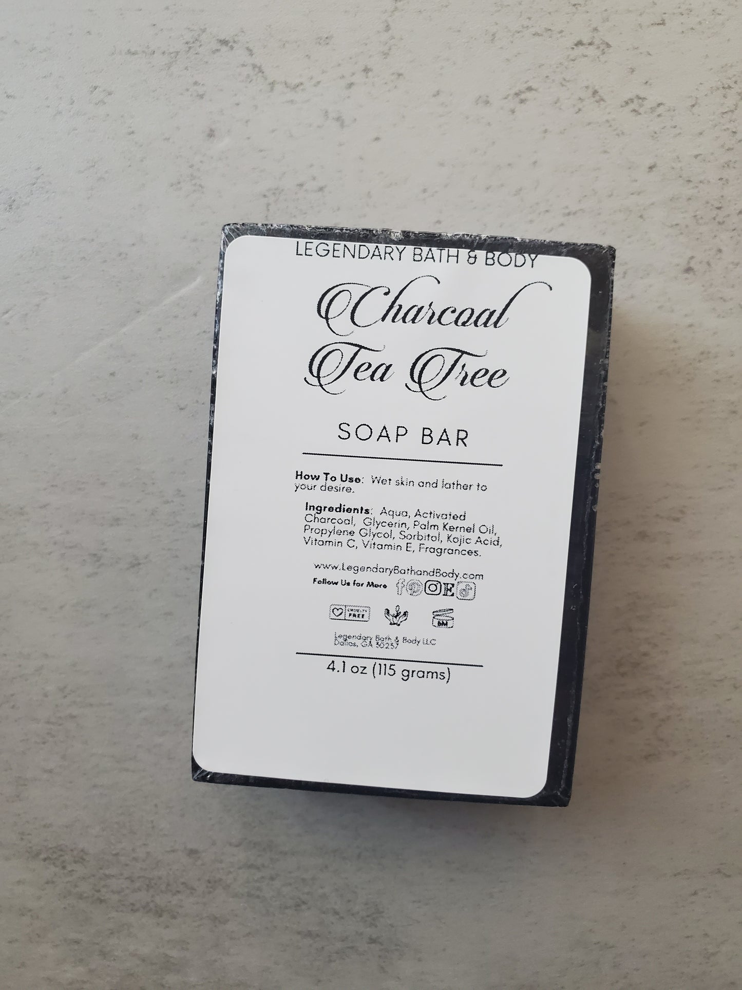 Charcoal & Tea Tree Soap