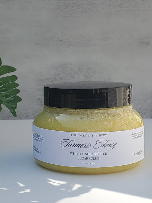 Turmeric Honey Shea Sugar Scrub