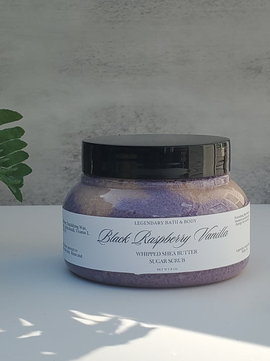 Black Raspberry Vanilla Shea Sugar Scrub