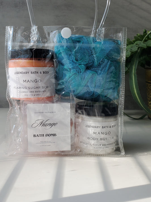 Mango Bath Gift Set