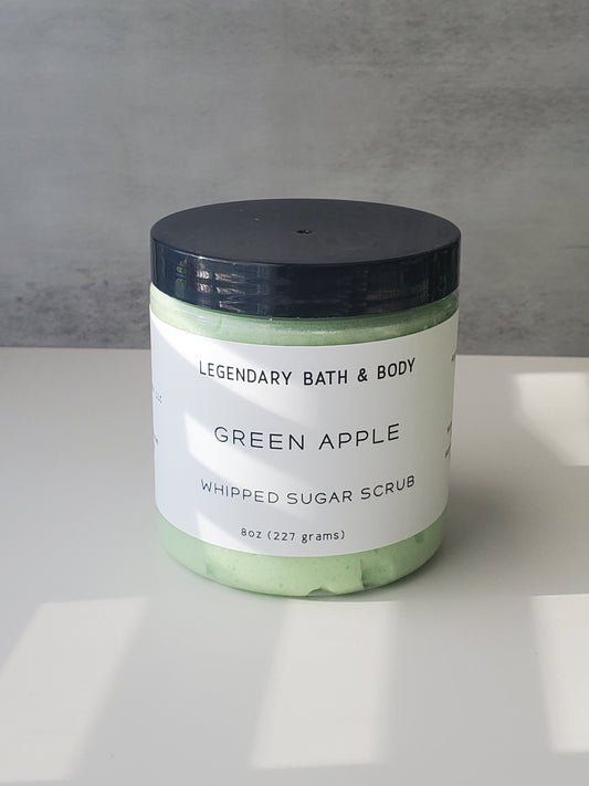 Green Apple Foaming Body Scrub