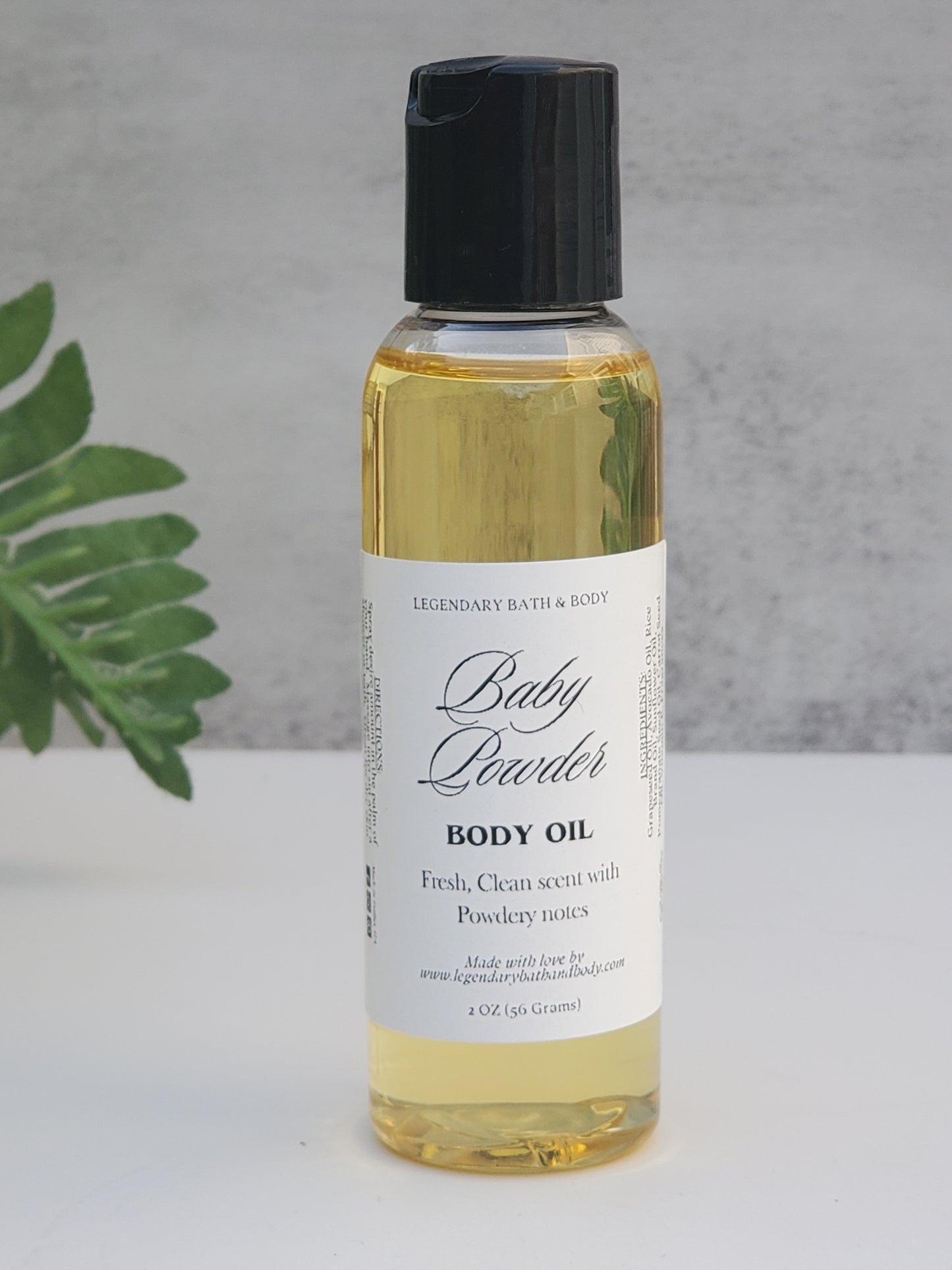 Baby Powder Body Oil