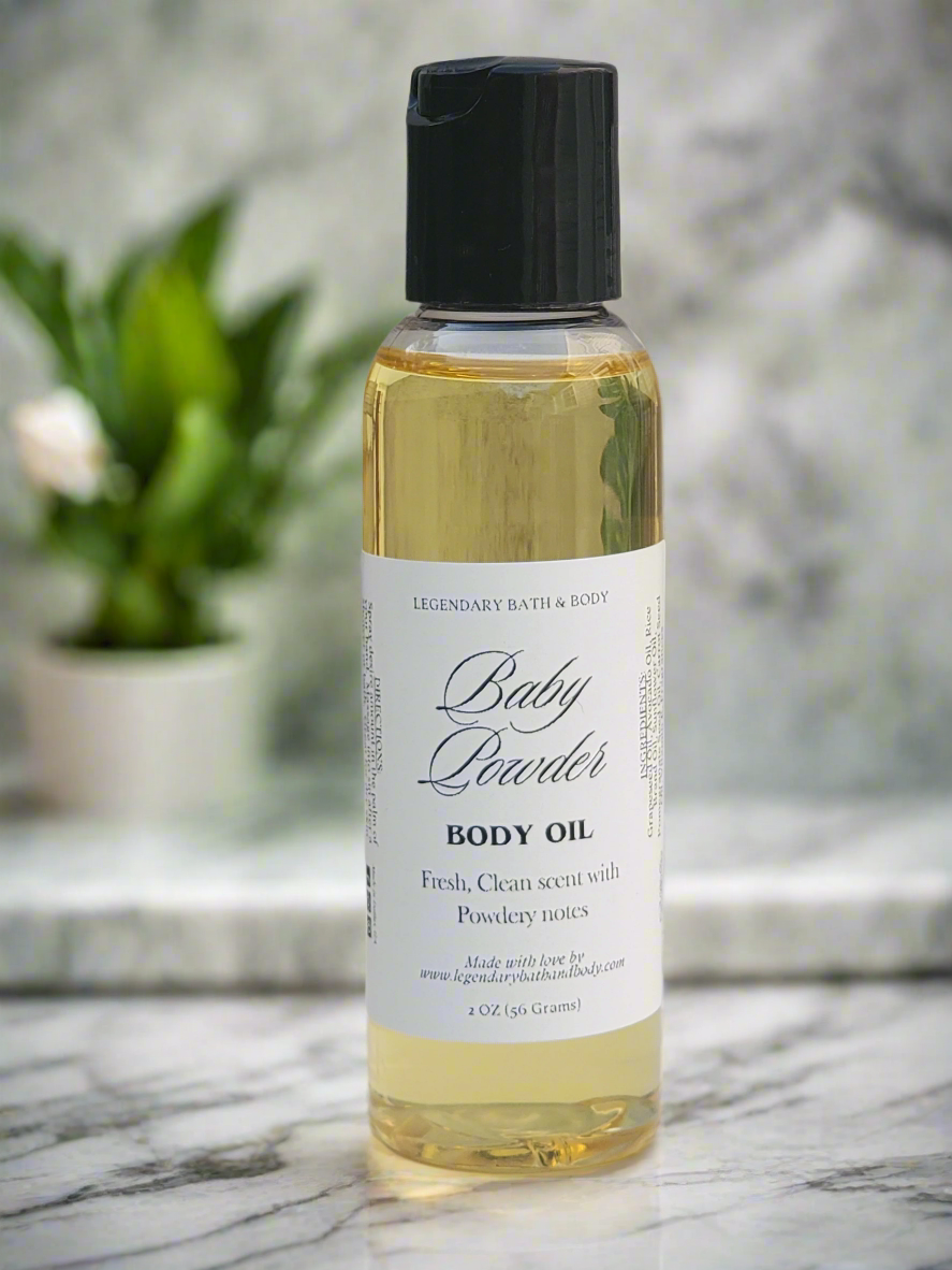 Baby Powder Body Oil