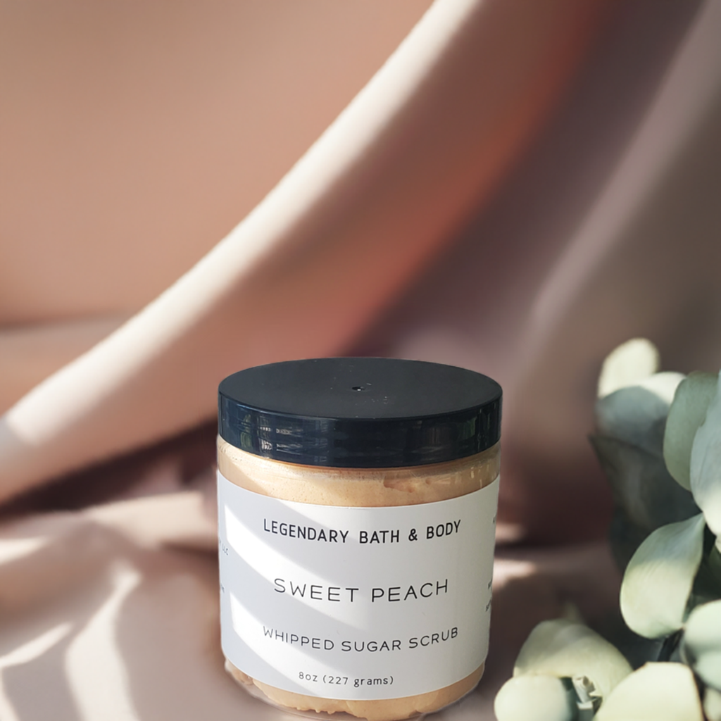 Sweet Peach Foaming Body Scrub