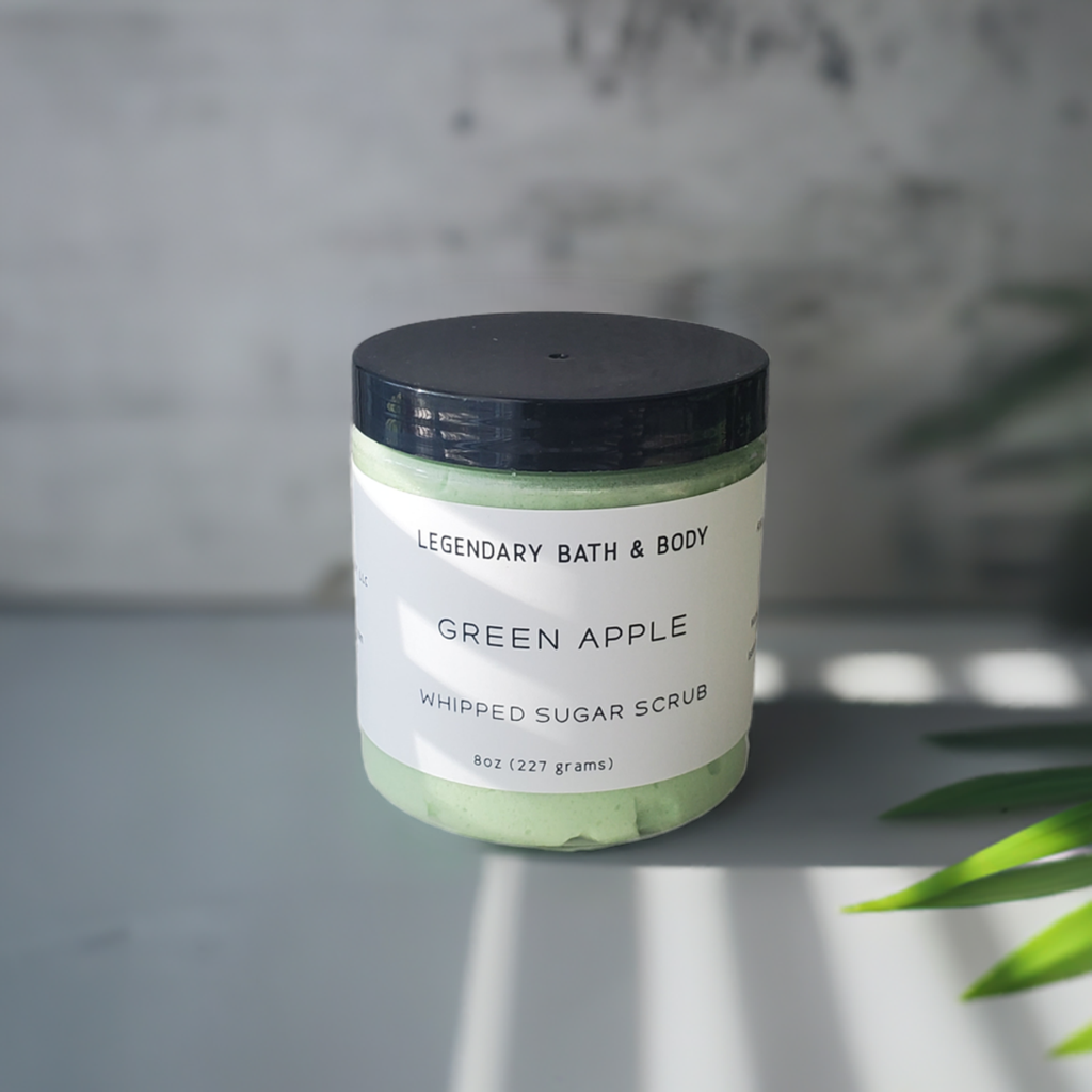 Green Apple Foaming Body Scrub