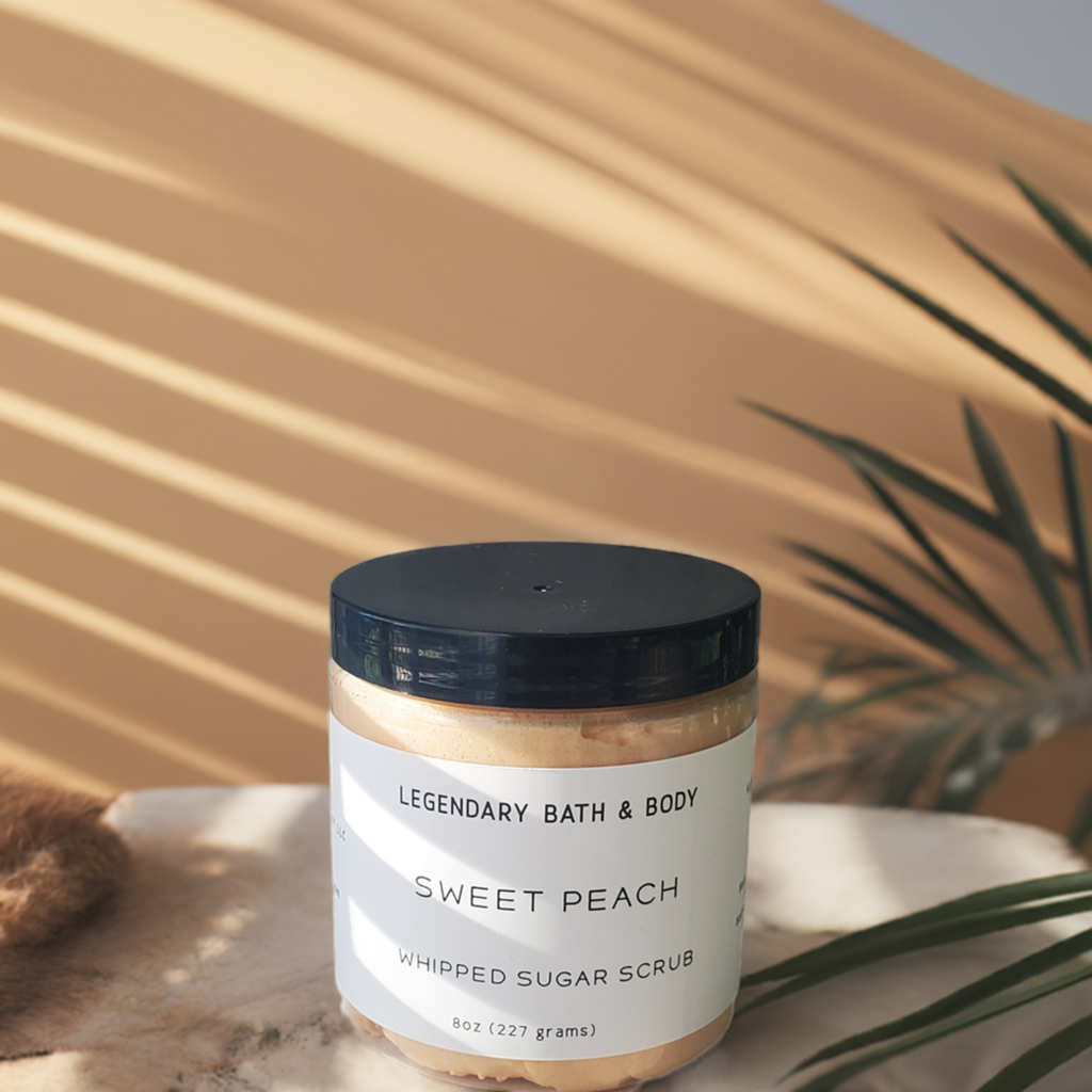 Sweet Peach Foaming Body Scrub