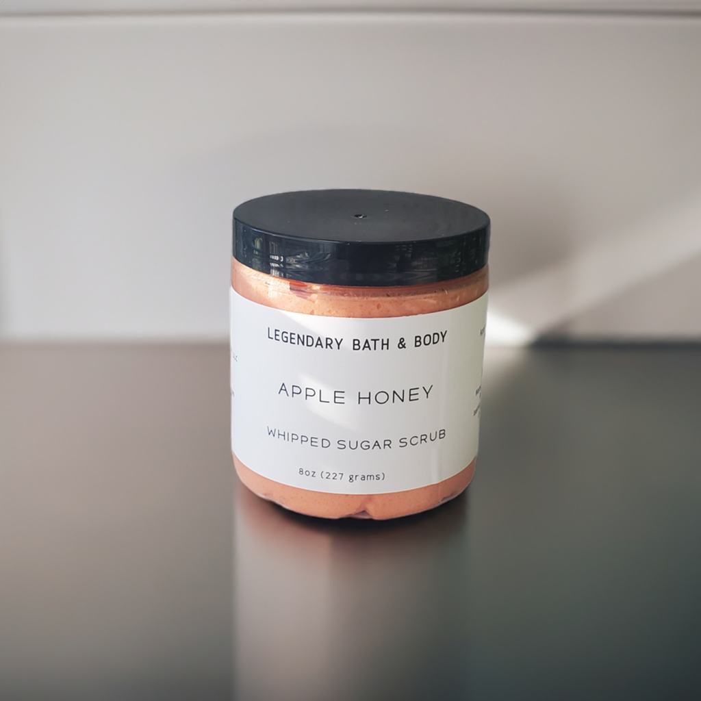 Apple Honey Foaming Body Scrub