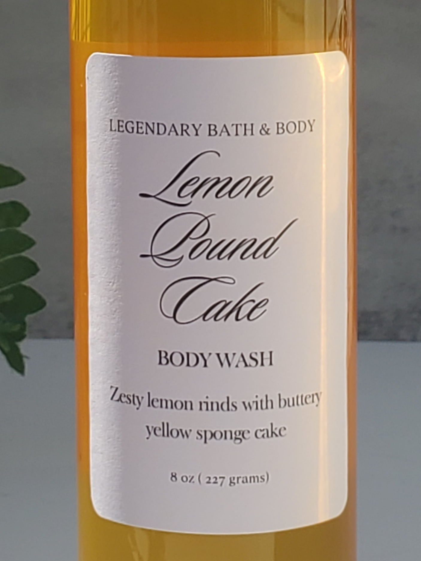 Lemon Pound Cake Body Wash