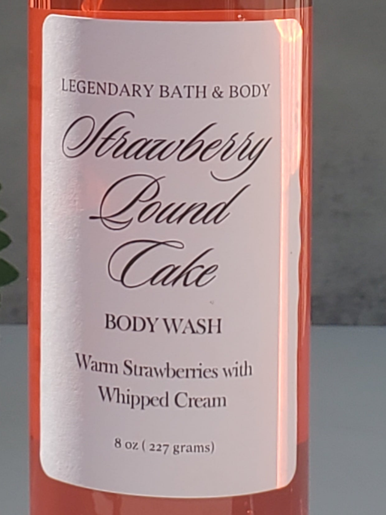 Strawberry Pound Cake Body Wash