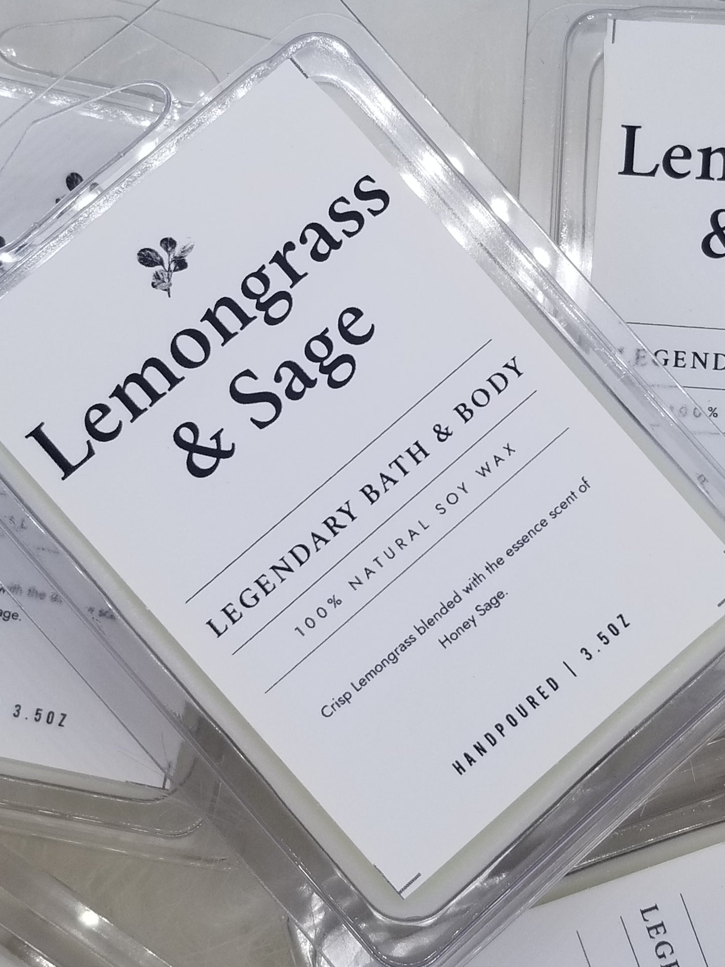 Lemongrass & Sage Wax Melts