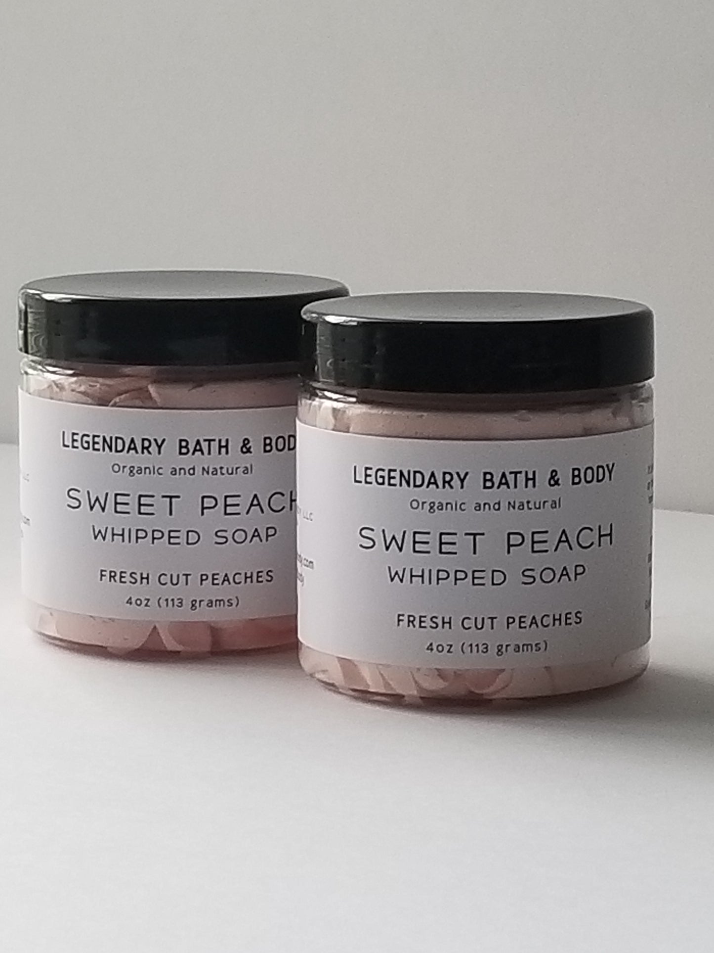 Sweet Peach Whipped Soap