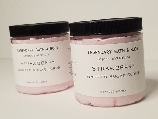 Strawberry Foaming Body Scrub