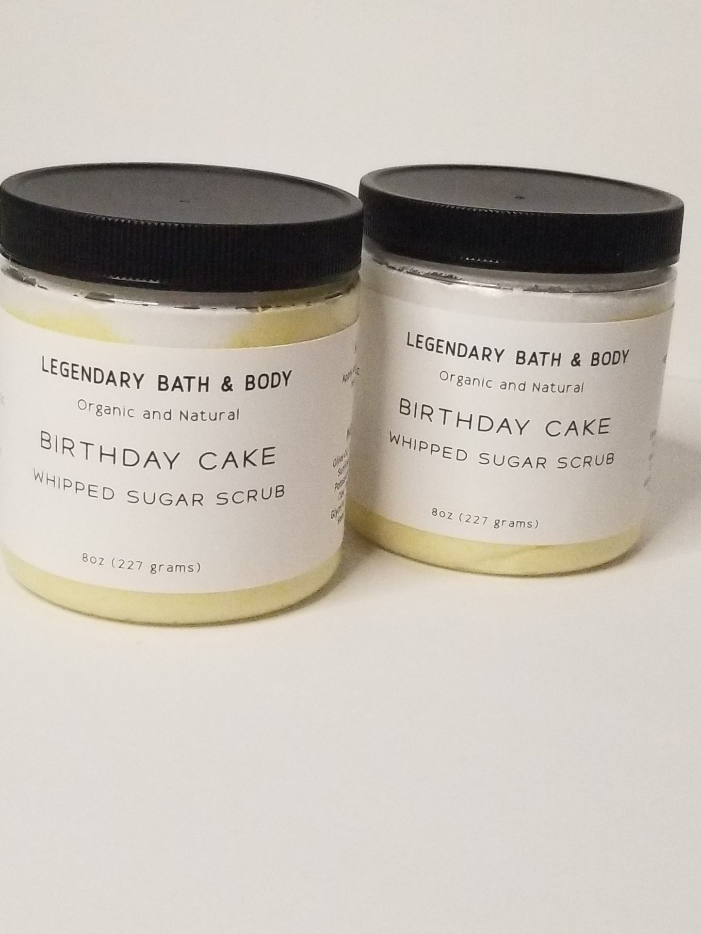 Birthday Cake Whipped Sugar Scrub