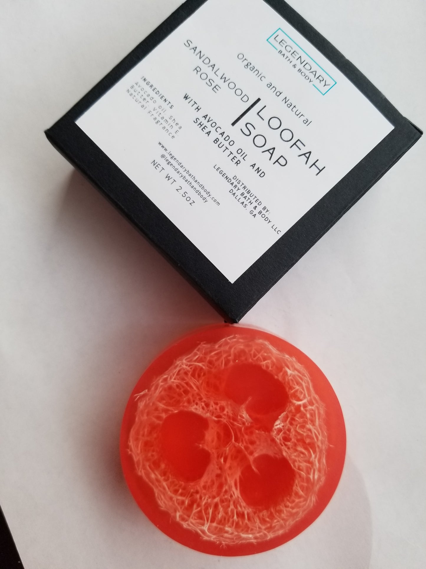 Sandalwood Rose Loofah Soap