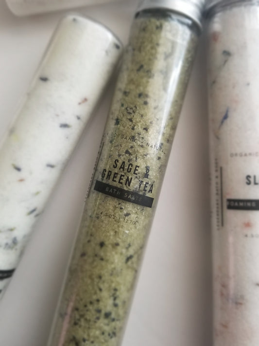 Sage & Green Tea Bath Salts