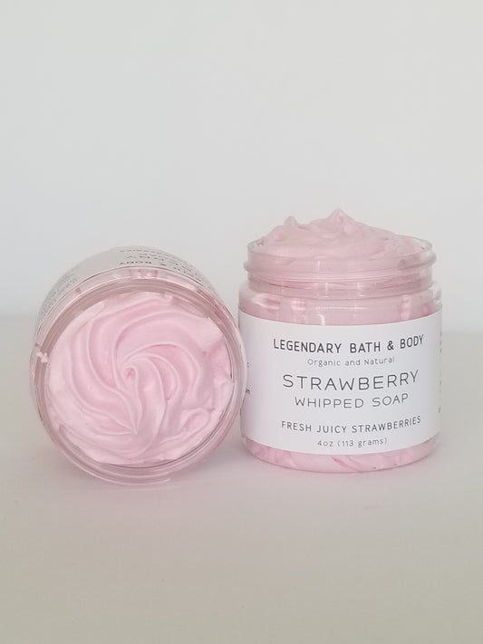 Strawberry Whipped Soap