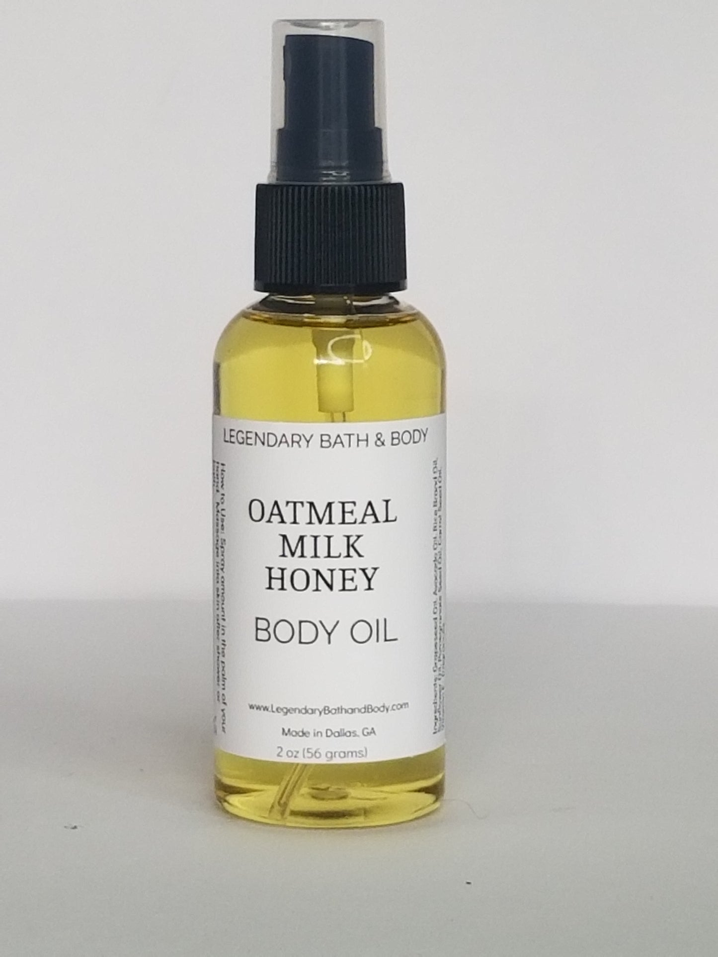 Oatmeal Milk Honey Body Oil