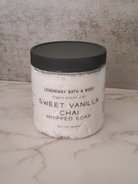 Sweet Vanilla Chai Whipped Soap